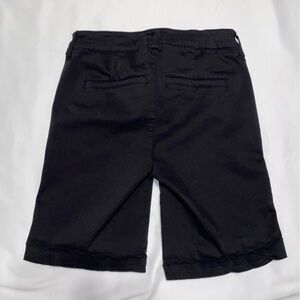 Classic Black Tailored Shorts